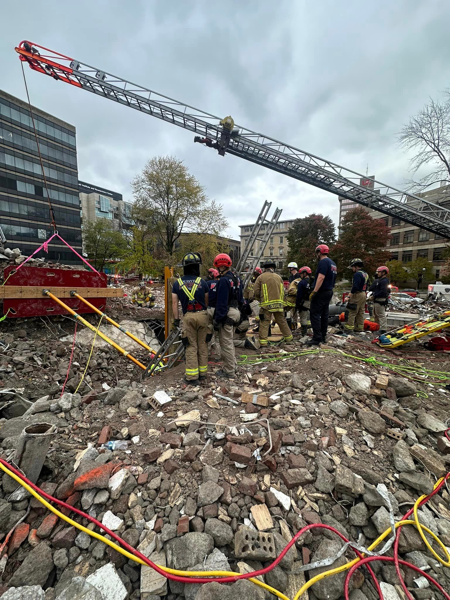 Worker Rescued After Buried 9 Hours Under Rubble in Louisville ...