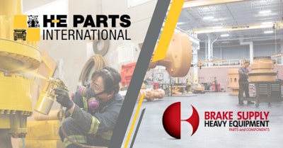 h-e parts and brake supply logos