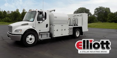 an elliot machine works truck
