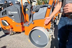 man gestures to Hamm 9 HD VV