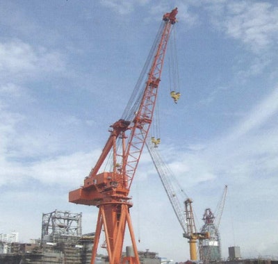 IHI transport machinery jib crane