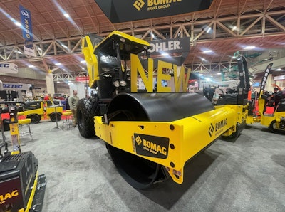 Bomag’s new BW 211 D Smart Line single drum roller