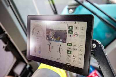 acepro operating on an ammann touchscreen