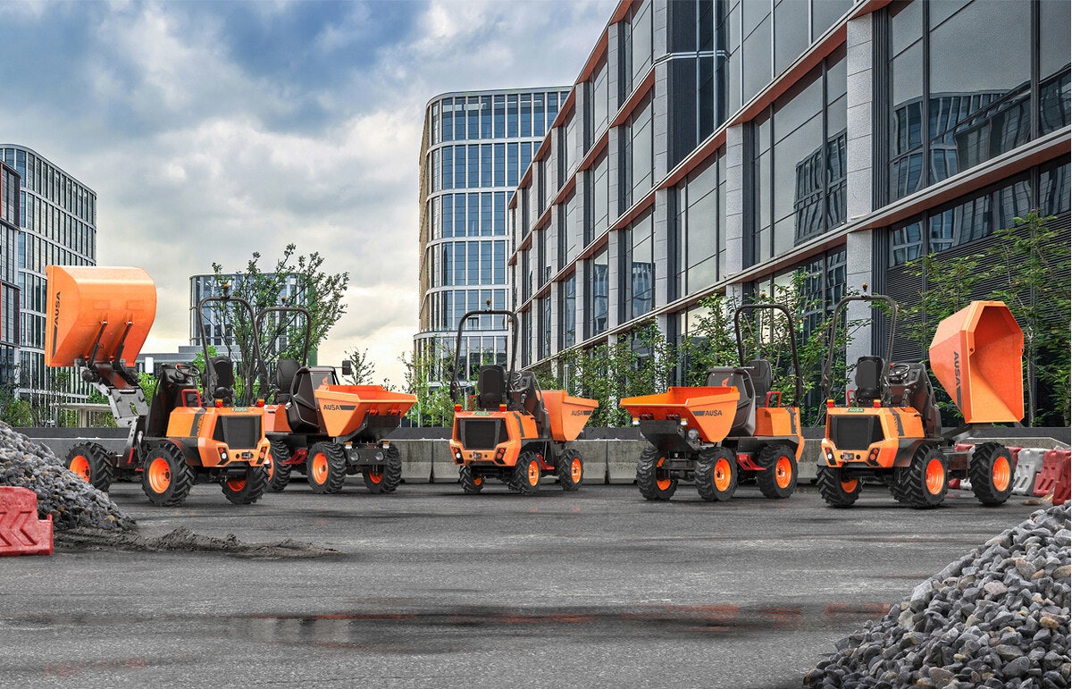 AUSA's Next-Generation Compact Dumpers Get New Design, Safety Features