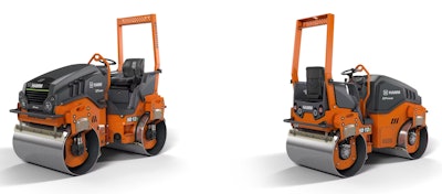 a hamm hd 12e roller