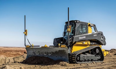 a john deere 333G compact track loader