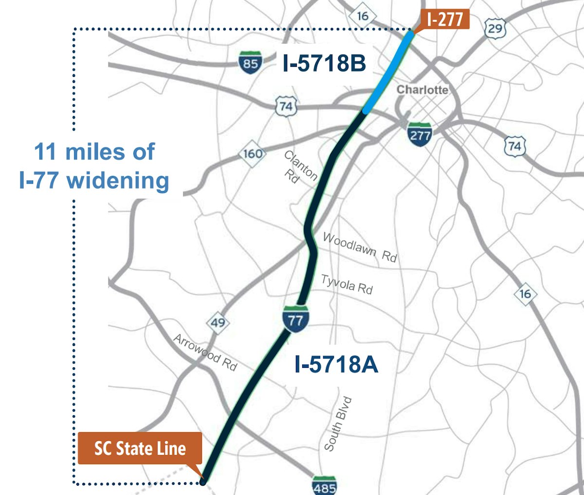 NCDOT Pursues Public-Private Partnership for $3.7B Charlotte Express Lanes
