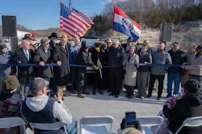 officials cut the ribbon on the second rocheport bridge