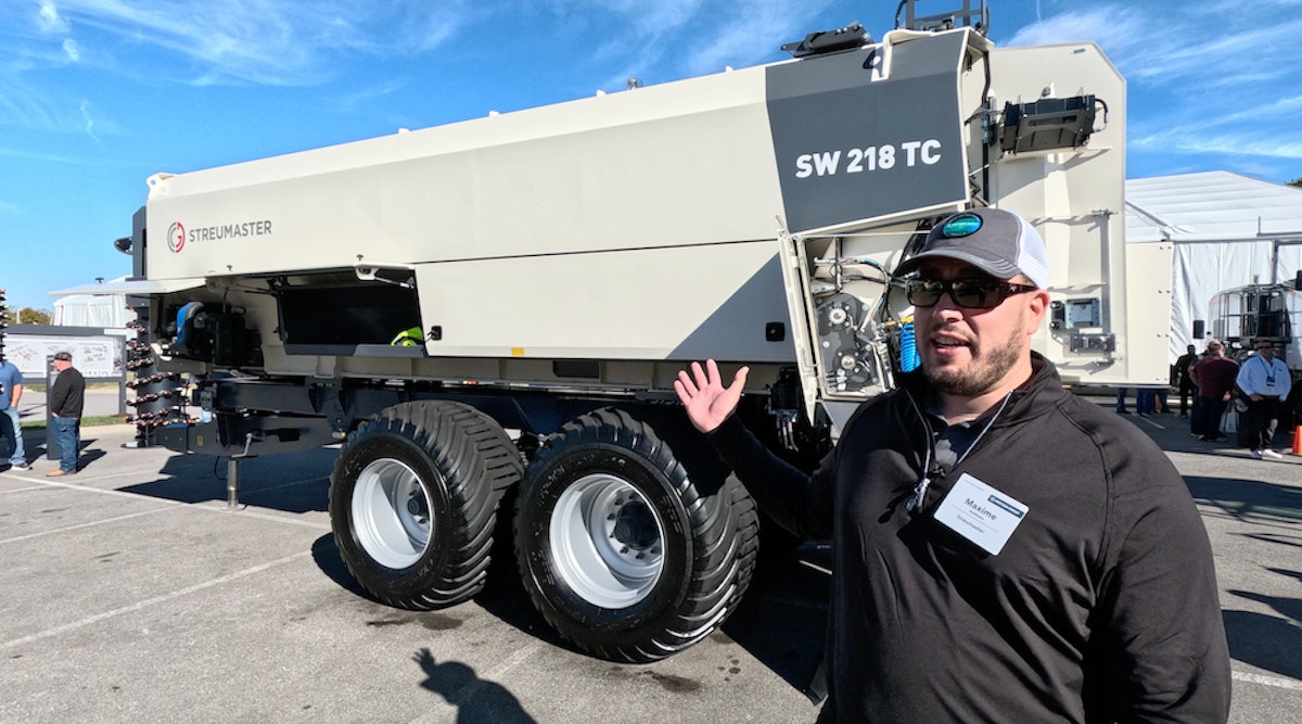 Streumaster Brings New SW 218 TC Binding Agent Spreader to U.S.