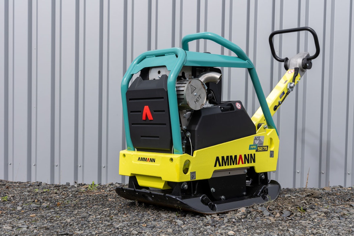 Ammann’s New Plate Compactors are Built for Speed