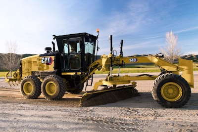 Caterpillar 140 motor grader