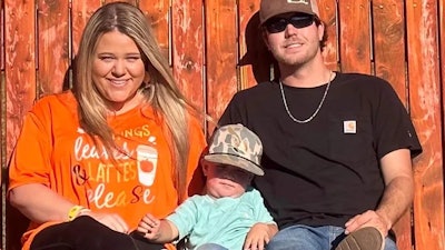 Cody Jordan who died in dozer accident at Georgetown SC power plant with family