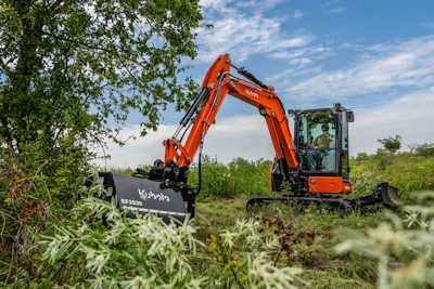 Kubota Unveils KX040-5 Mini Excavator at World of Concrete Kubota Unveils KX040-5 Mini Excavator at World of Concrete