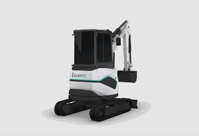 elhyte's electric mini excavator