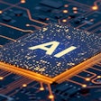 a computer chip with AI written on it