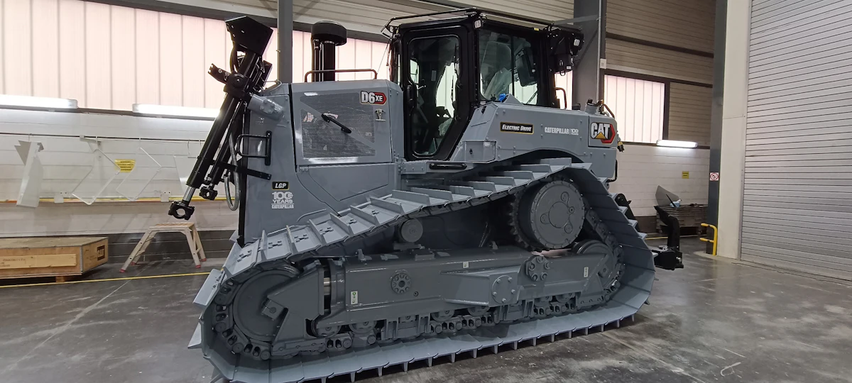 Cat reveals Limited-Edition “Centennial Grey” dozers, excavator Cat reveals Limited-Edition “Centennial Grey” dozers, excavator