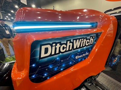 Ditch Witch c3E trencher light