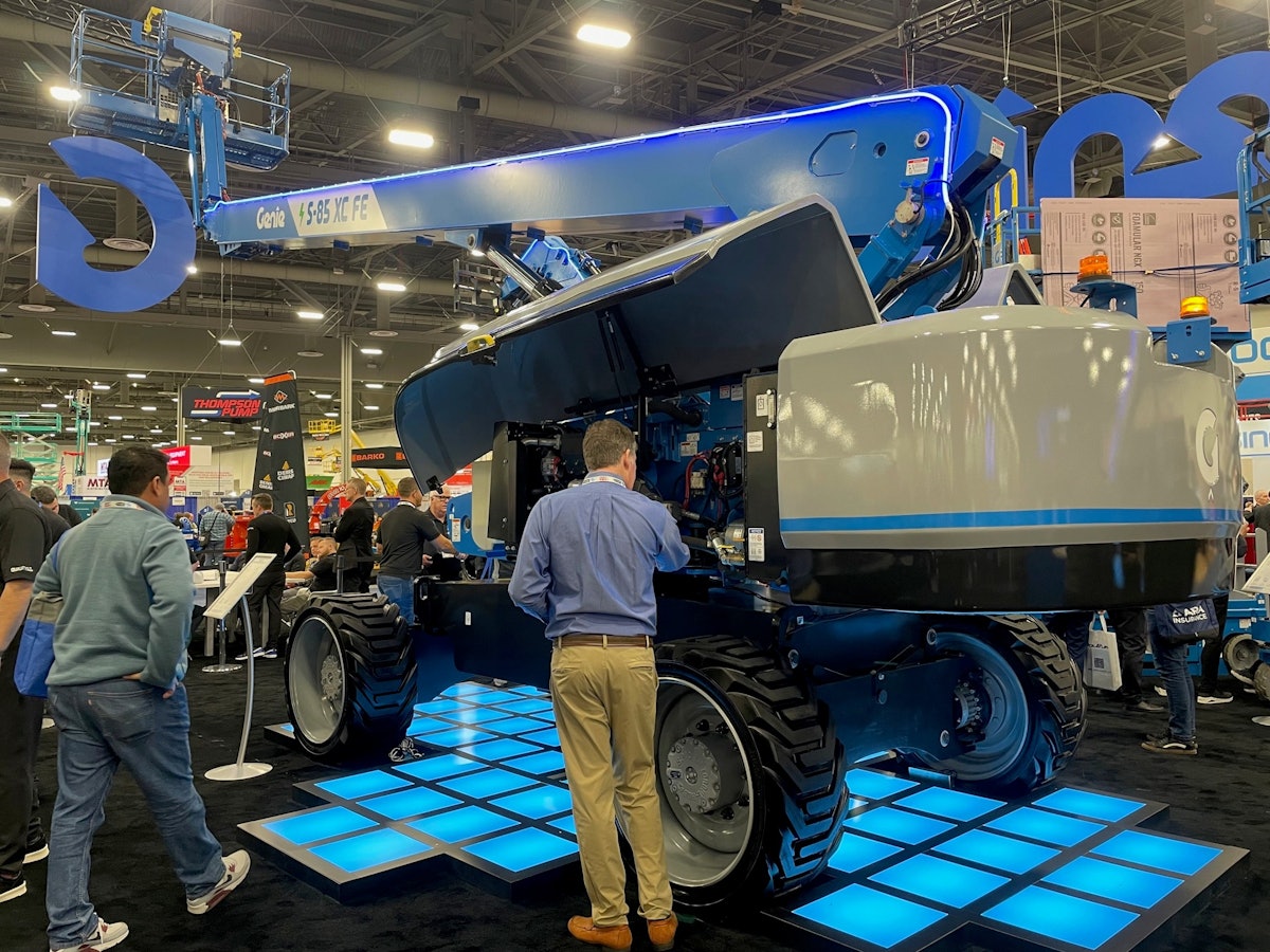 Genie Debuts Hybrid or Electric Boom Lifts for Heavy Lifting with Less Maintenance