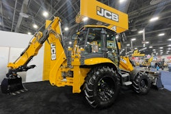JCB 3CX Backhoe at ARA Show