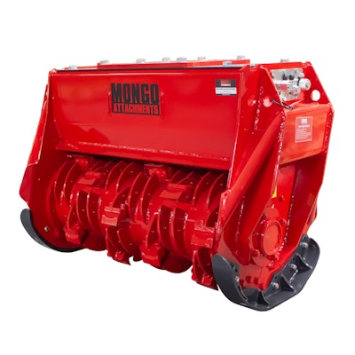 Mongo forestry mulcher attachment for excavators