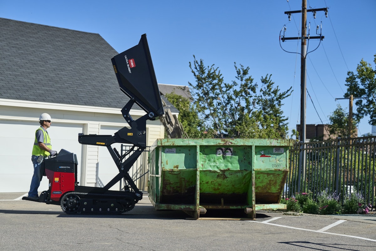 Toro’s New Tracked, Electric Ultra Buggies Bring Battery-Powered Dumping