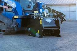 Blue Diamond Attachments Self-Leveling Cold Planer for skid steers or ctls
