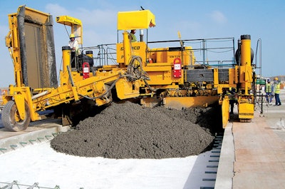 a gomaco concrete placer