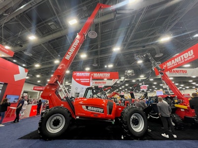manitou mta 1242 max construction telehandler