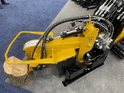 vermeer stump cutter attachment for mini track loaders