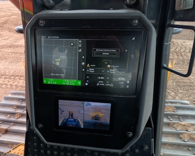 Deere 850 X-Tier Dozer Cab Display