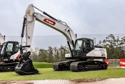 Bobcat E220 excavator