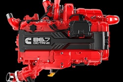 static image black background Cummins B6.7 Octane Engine