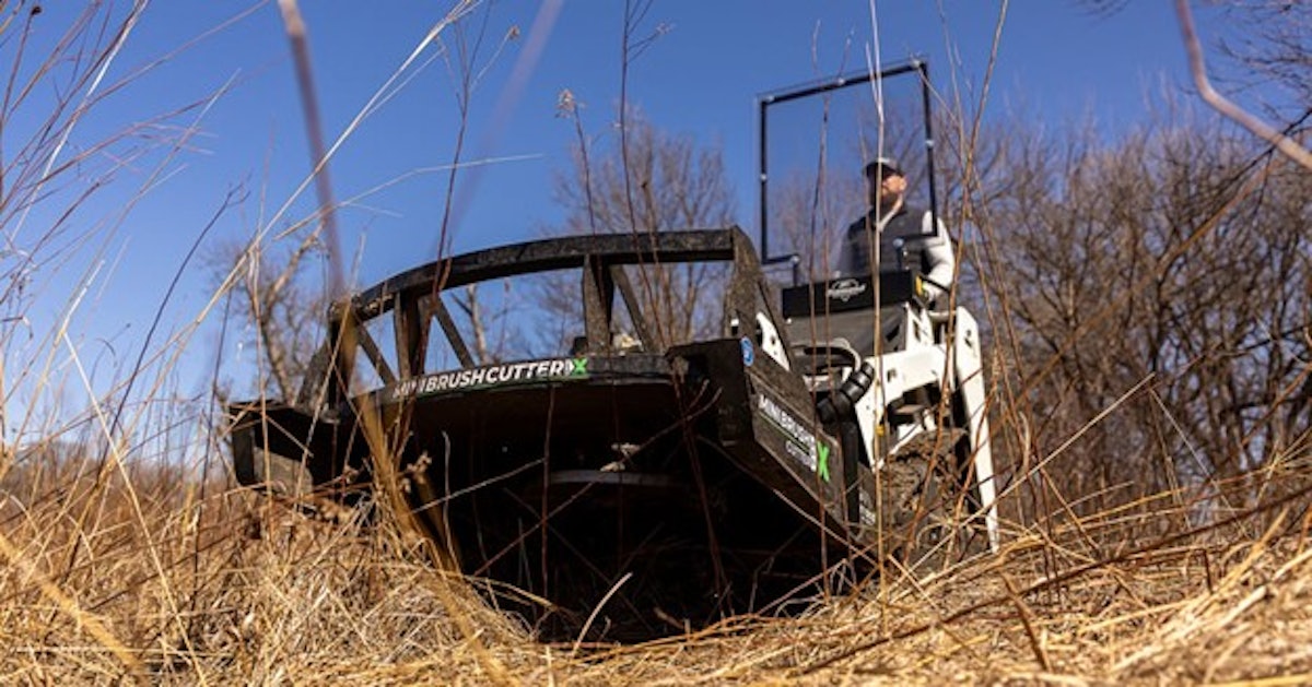 Diamond Mowers Debuts Brush Cutter for Compact Utility Loaders