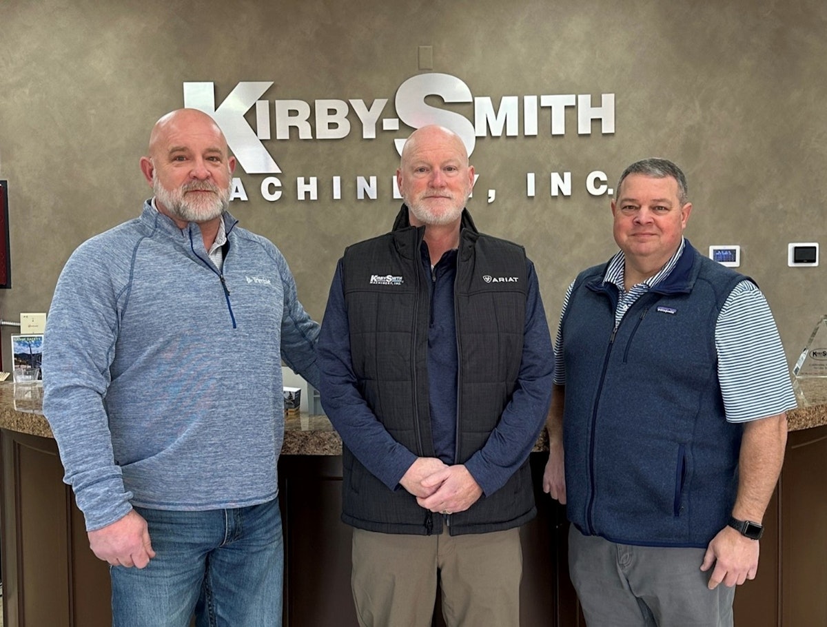 Kirby-Smith Machinery Named First U.S. Trimble Technology Outlet
