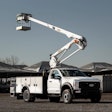Palfinger PB 38 AT P cable placer bucket truck