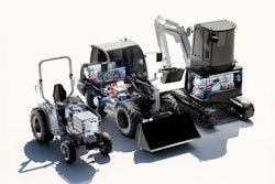 Yanmar e-powertrains in equipment