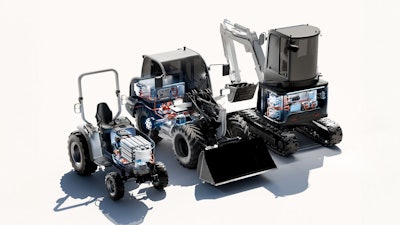Yanmar e-powertrains in equipment