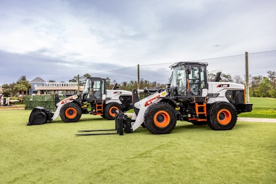 Bobcat L235 and L285 large wheel loaders