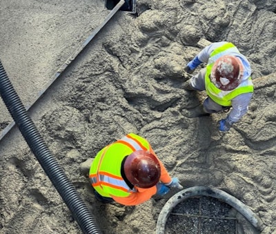men pouring c-crete