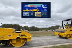 two rollers close to each other