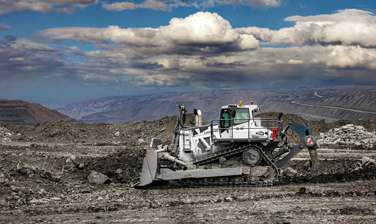 Liebherr's Largest Dozer, the PR 776, Gets Trimble Ready Factory Option