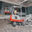 Takeuchi TB20e electric mini excavator
