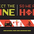 graphic for national work zone safety week