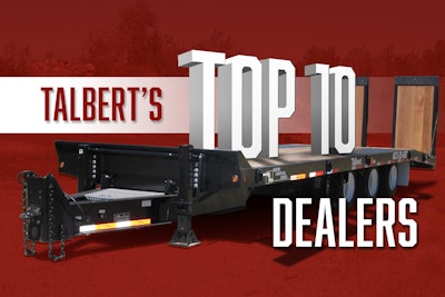 talbert top 10 dealers logo