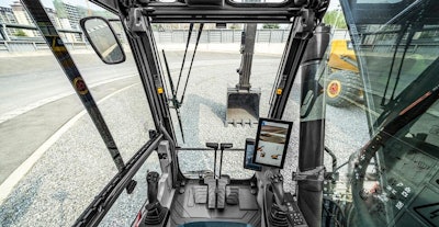 Volvo CE excavator cab
