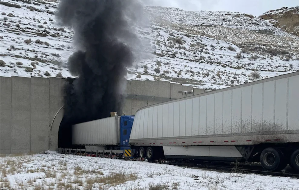 NTSB releases report on fiery crash at Wyoming I-80 tunnel | Equipment ...