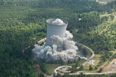 American Demolition & Nuclear Decommissioning won a contract in 2010 to demolish a cooling tower at the Savannah River Nuclear Site in Aiken, South Carolina.