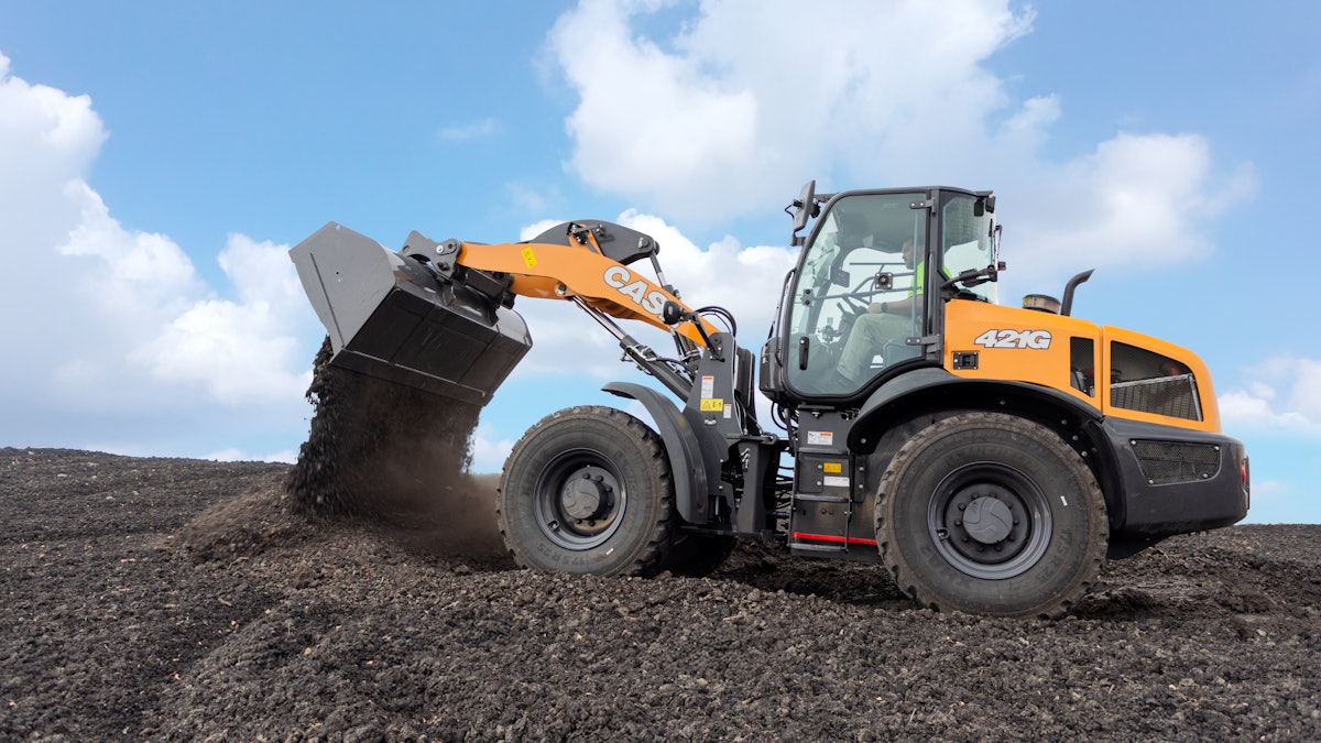 Case CE Introduces its Largest Compact Wheel Loader, the 421G