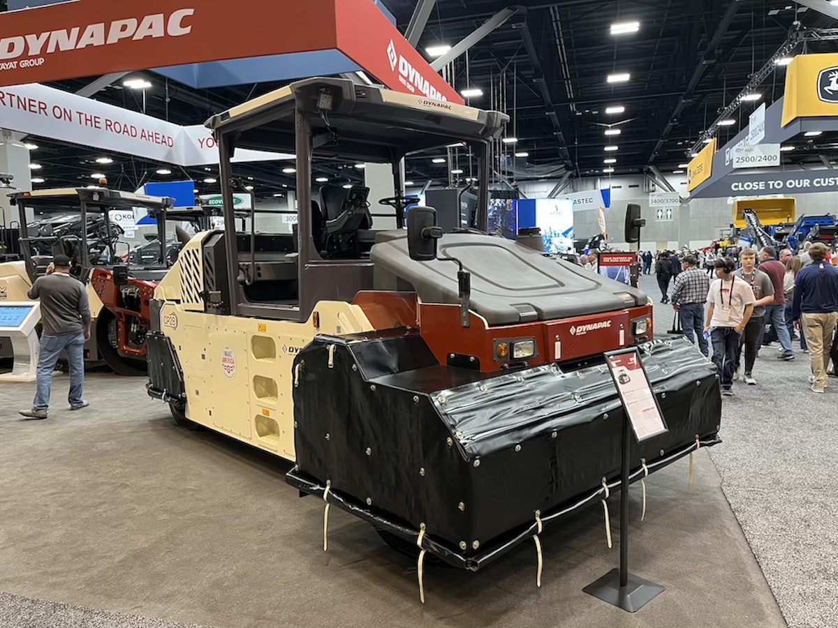 Dynapac Rolls Out New CP28 as Industry’s Heaviest Pneumatic Tire Roller