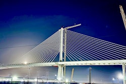 The new Harbor Bridge in Corpus Christi, Texas